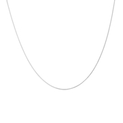 Gerecycled zilveren ketting schakel slang (1052225)