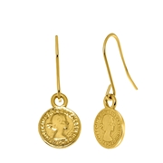 Ohrringe aus 585 Gelbgold Münze (1052954)