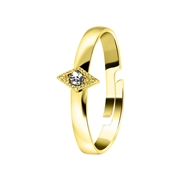 Goudkleurige byoux ring  (1057234)