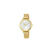 Lorus Goldfarbene Mesh-Armbanduhr für Damen RG250NX8 (1053399)