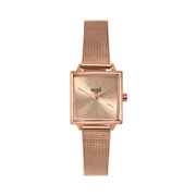 Regal horloge met een rosekleurige kast en band (1053437)
