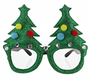 Grappige Kerstbril in de vorm van Kerstboom (1053487)