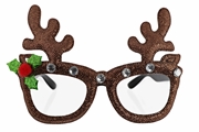 Grappige Kerstbril in de vorm van een hert (1053489)