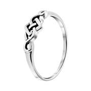 925 Silber, bearbeiteter Ring Bali (1053992)