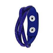 Bijoux-Armband, geflochten, königsblau (1054273)