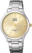 Q&Q Superior Armbanduhr mit Edelstahlarmband (1057631)