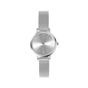 Endless horloge met zilverkleurige mesh band (1057726)