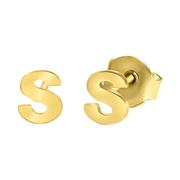 Ohrring Alphabet aus 585 Gelbgold, pro Stück (1055039)