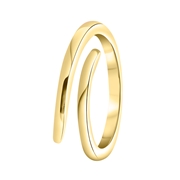 Goudkleurige byoux ring (1055299)