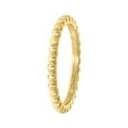 Goldfarbener Byoux Ring, Kugeloptik (1055307)
