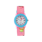 Regal kinder horloge met roze band (1055403)