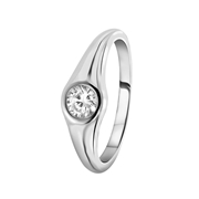 Zilveren ring met zirkonia (1055486)