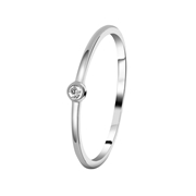 Zilveren ring met zirkonia (1055502)