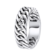 Ring aus 925 Silber, Gourmet-Kettenglied (1057952)
