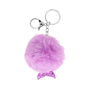 Bijoux sleutelhanger fluffy zeemeermin roze (1057957)