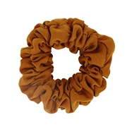 Donkergele scrunchie (1057966)