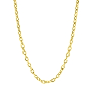 Goudkleurige bijoux ketting (1057988)