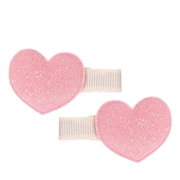 Haarclipjes met roze hartjes (1058120)