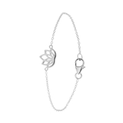Silberarmband, Lotusblüte (1055701)