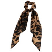 Luipaard scrunchie met sjaaltje (1058346)