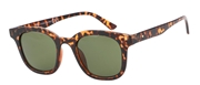 Sonnenbrille, braun mit Leopardenprint (1055793)