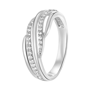Zilveren ring zirkonia (1058834)