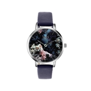 Regal Damen-Armbanduhr mit blauem Band (1056299)
