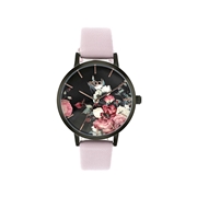Regal Damen-Armbanduhr mit lilafarbenem Armband (1056300)