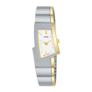 Pulsar Dames Horloge bicolor bracelet wit WR (1059103)