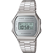 Casio Retro Digitaal Horloge Zilverkleurig A168WEM-7EF (1056722)