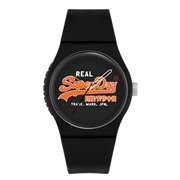 Superdry Horloge Urban Original Zwart SYG280BO (1059186)