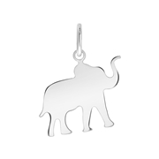 Zilveren hanger olifant (1059661)