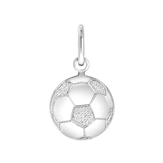 Zilveren hanger voetbal (1059662)