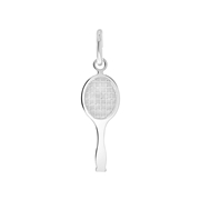 Zilveren hanger tennisracket (1059665)