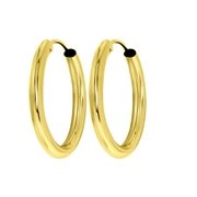 Ohrringe, 375 Gold, 15 mm (1059860)