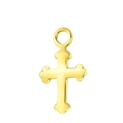 Ohrringanhänger, 925 Silber, vergoldet, Kreuz, Mix & Match (1060817)