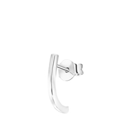 Zilveren suspender oorbel (1061052)