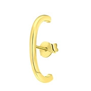 Suspender-Ohrring, 925 Silber, vergoldet (1061061)