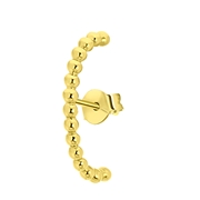 Suspender-Ohrring, 925 Silber, vergoldet, Kügelchen (1061062)
