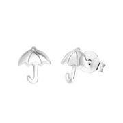 Zilveren kinderoorbellen paraplu (1061503)