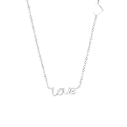 Halskette, 925 Silber, Heart-Love (1061839)