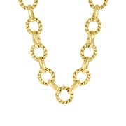 Goldfarbene Bijoux-Halskette, Chunky (1062228)