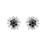 Zilverkleurige bijoux oorbellen clip (1062241)