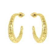 Goudkleurige bijoux oorbellen (1062254)