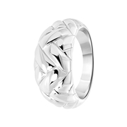 Zilveren ring vlecht (1063075)