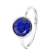 Zilveren ring Gemstone Lapis Lazuli (1063127)