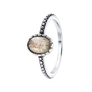 Zilveren ring met Gemstone labradorite (1063167)