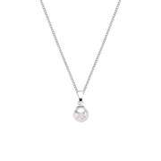 Halskette, 925 Silber, mit Perlenanhänger (1020130)