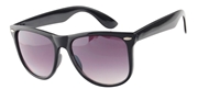 Sonnenbrille mit schwarzem Rahmen und dunklen Gläsern (1021565)