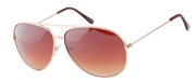 Sonnenbrille mit rosa Rahmen und braunen Gläsern (1021585)